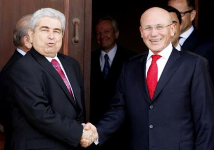 "Mr Christofias says endearingly that, as a communist, he does not like private property"