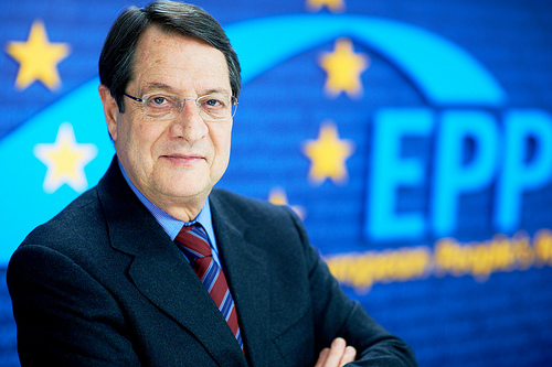 Nicos Anastasiadis announced his candidacy for the Presidential elections