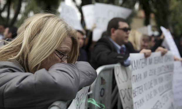 Who will be the losers of the Cyprus Popular Bank split?
