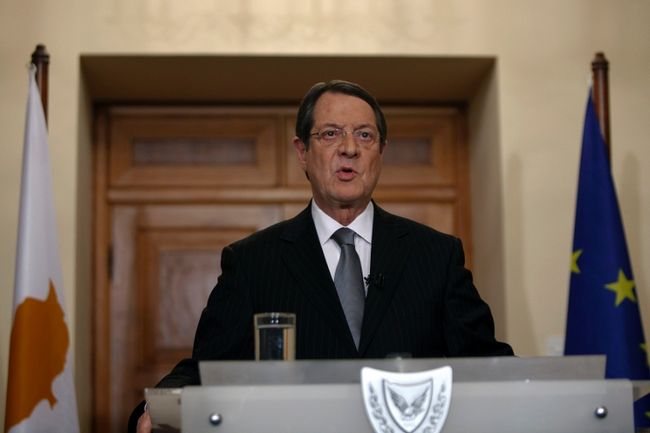 Cypriot president commits to save provident funds