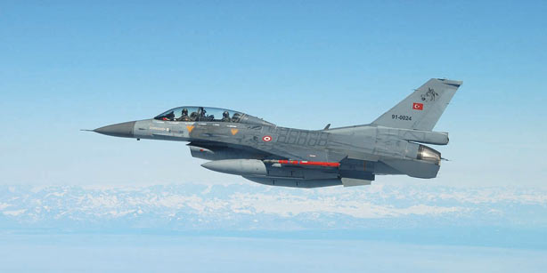 Turkish audacity - F16 fighters intercept Israeli survey plane over Republic airspace