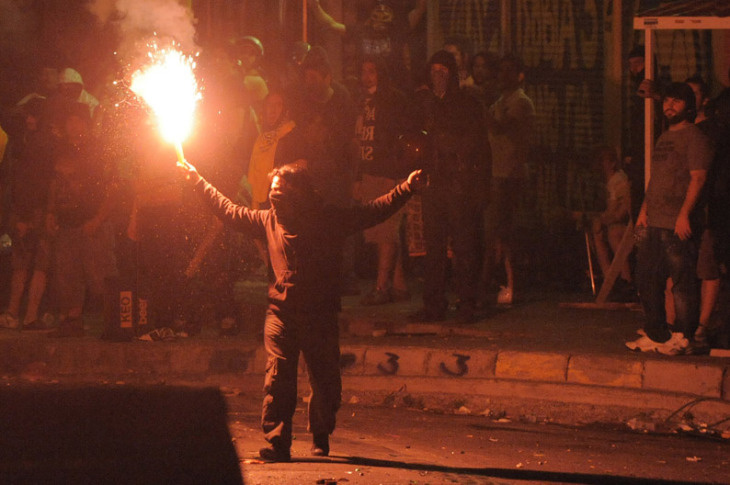 First arrest under new law against football violence