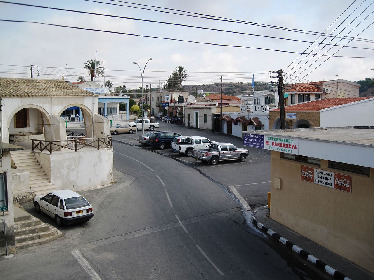 Turkish Cypriot of Pyla do not pay electricity, water or taxes