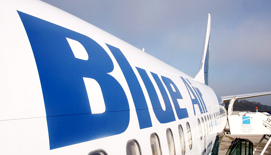 Blue Air now flying from Larnaca to London, Tel Aviv & Tehran